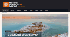 Desktop Screenshot of melhoresmomentosdavida.com